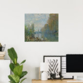 Klassieke rivier C. Monet Poster (Thuiskantoor)