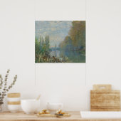 Klassieke rivier C. Monet Poster (Keuken)