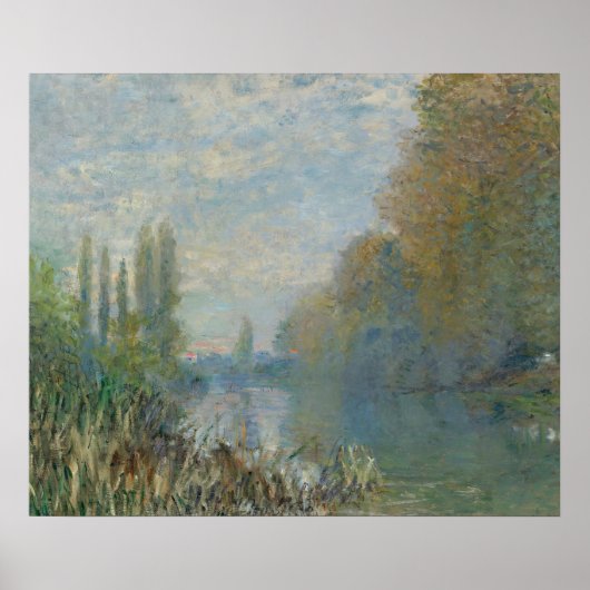 Klassieke rivier C. Monet Poster (Voorkant)