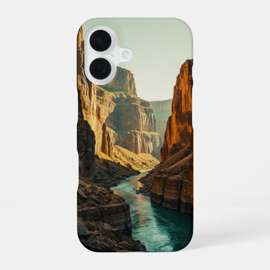 Klassieke Rivierkloof iPhone 16 Hoesje (Achterkant)
