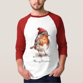 Klassieke Robin Winter Herenkleding T-shirt