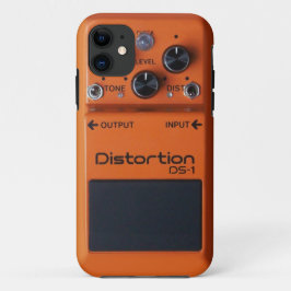 Klassieke Rock Oranje Distorsiepedal iPhone 11 Hoesje