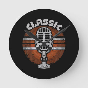 klassieke rock ronde klok