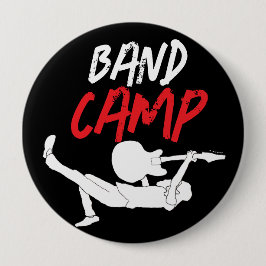 Klassieke rockband Camp Ronde Button 4,0 Cm