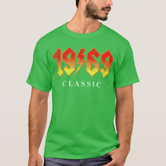 Klassieke Rocklegende uit 1969 55 Jaar Oud 55e T-shirt