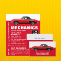 Klassieke rode auto, mechanisch