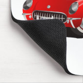 Klassieke rode auto muismat (Hoek)