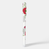 Klassieke rode bloem- en paisleypatroon iPhone-hoe Case-Mate iPhone Case (Achterkant / Rechts)