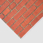 Klassieke Rode Brick-muur Tissuepapier (Detail)