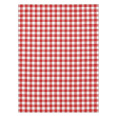 Klassieke rode en witte gingham check tafelkleed (Voorkant)