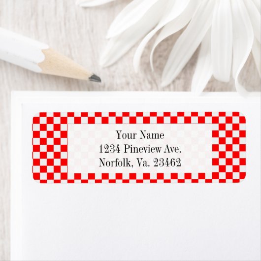 Klassieke rode en witte kast door STaylor Etiket (Insitu)