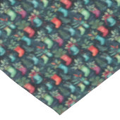 Klassieke rode groene kerstkous sokken tafelkleed (Gekanteld)