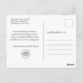 Klassieke Rode Kerstmis Vrachtwagen Zakelijke Groe Briefkaart