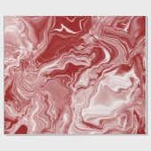 Klassieke rode marmer cadeaupapier (Vlak)
