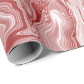 Klassieke rode marmer cadeaupapier (Rol Hoek)