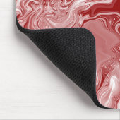 Klassieke rode marmer muismat (Hoek)