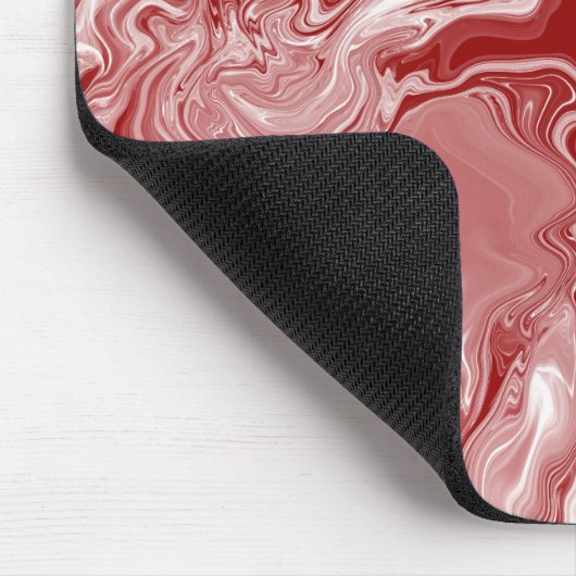 Klassieke rode marmer muismat (Hoek)