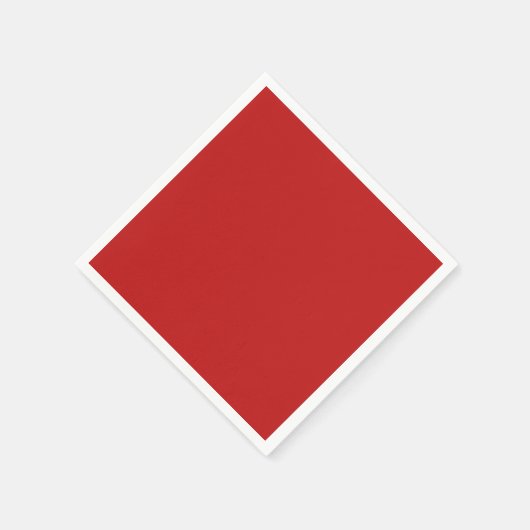 Klassieke rode papieren servetten (Hoek)