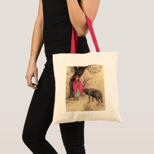 Klassieke Rode Riddertje door Warwick Goble Tote Bag