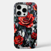 Klassieke rode roos boeket schilderij Case-Mate iPhone case (Achterkant)