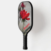 Klassieke Rode Rose Floral Pickleball is mijn ware Paddle (Links)