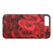 Klassieke rode rozen stevige iPhone 7 plus Hoesje (Achterkant (Horizontaal))