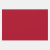 Klassieke rode strepe snoepriem voor vakantieverda inpakpapier vel (Voorkant 2)