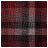 Klassieke rode Tartan Plaid.  Stof (Close Up)