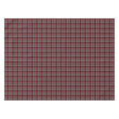 Klassieke rode Tartan Plaid. Tafelkleed (Voorkant (Horizontaal))