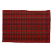 Klassieke Rode Tartan Schotlandse ruit Kussensloop (Achterkant)