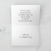  Klassieke Rode Vaders Dag Feestdagen Kaart (Binnen)