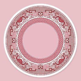 Klassieke Rode Wilg Stickers