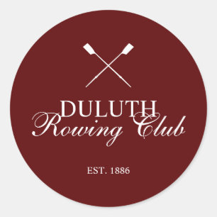 Klassieke Roeiclub Ronde Sticker