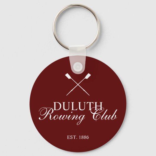 Klassieke Roeiclub Sleutelhanger (Voorkant)