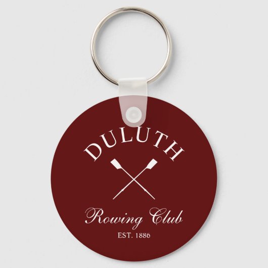 Klassieke Roeiclub Sleutelhanger (Voorkant)