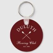 Klassieke Roeiclub Sleutelhanger (Achterkant)