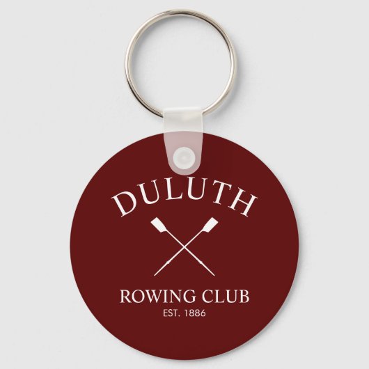 Klassieke Roeiclub Sleutelhanger (Voorkant)