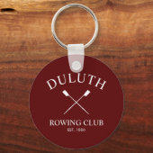 Klassieke Roeiclub Sleutelhanger (Achterkant)