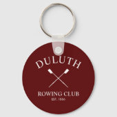 Klassieke Roeiclub Sleutelhanger (Achterkant)