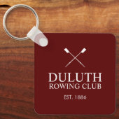 Klassieke Roeiclub Sleutelhanger (Voorkant)