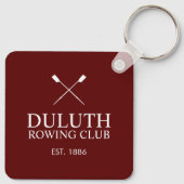 Klassieke Roeiclub Sleutelhanger (Achterkant)
