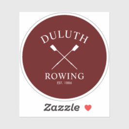 Klassieke Roeiclub Sticker