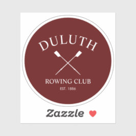 Klassieke Roeiclub Sticker