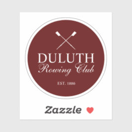 Klassieke Roeiclub Sticker