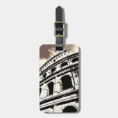 Klassieke Roman colosseumbogen Bagagelabel (Voorkant verticaal)