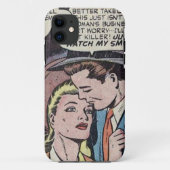 Klassieke Romantische Comic uit de jaren '50 Case-Mate iPhone Case (Achterkant)