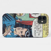 Klassieke Romantische Comic uit de jaren '50 Case-Mate iPhone Case (Achterkant (horizontaal))