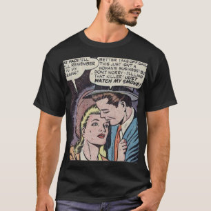 Klassieke Romantische Comic uit de jaren '50 T-shirt