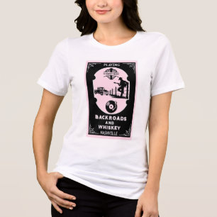 Klassieke Romantische Countrymuziek Tri-Blend Shirt