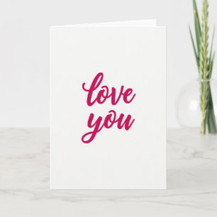 Klassieke Romantische Liefdeskaart Kaart